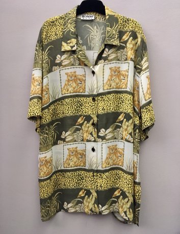 90s pattern shirt, Gr. XL